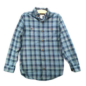 Duluth Men's Slim Fit Flannel Button-Up Shirt Multi Small Long Sleeve Plaid